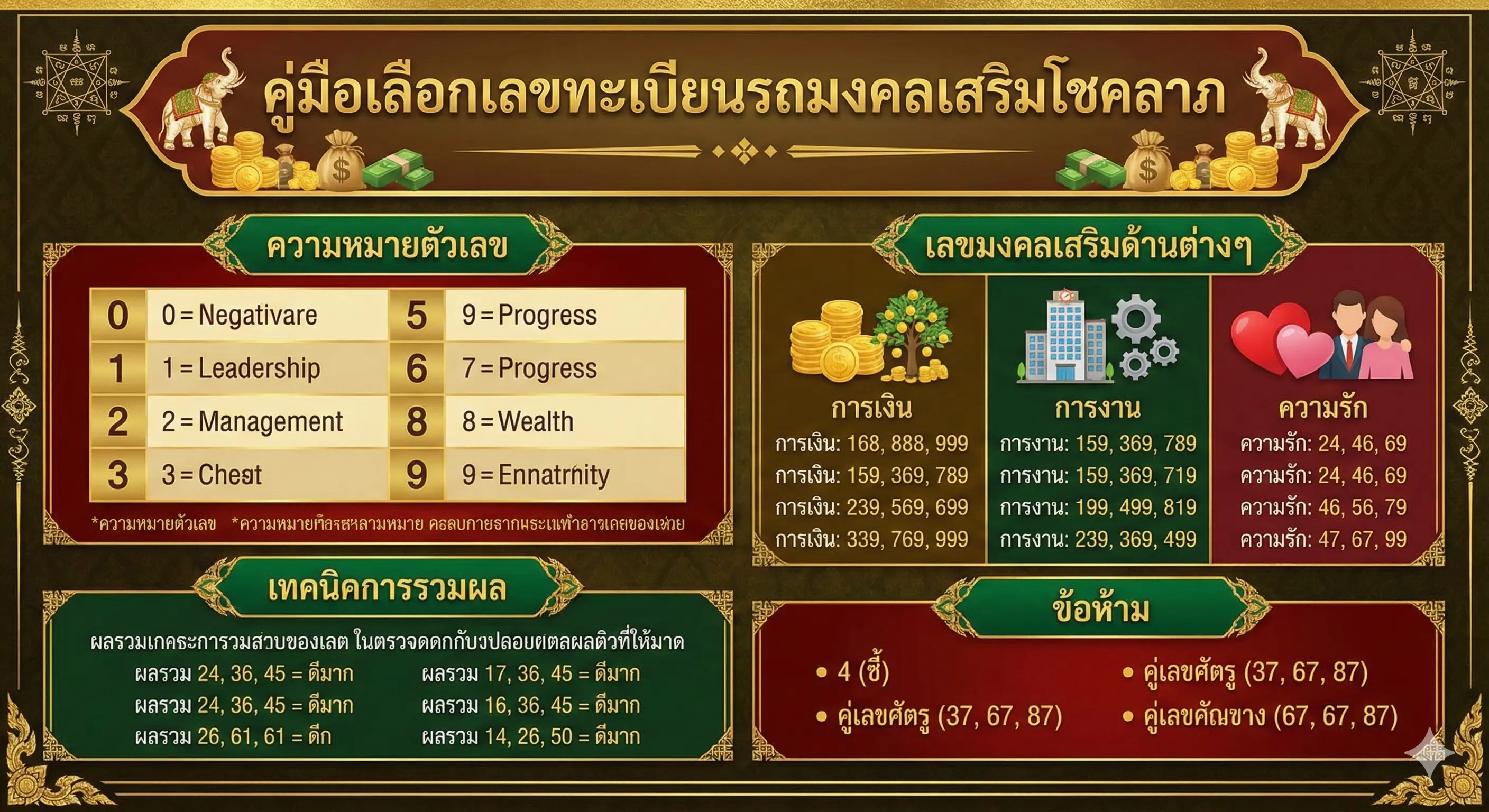 ทะเบียนสวย: คู่มือเลือกเลขทะเบียนรถมงคลเพื่อเสริมโชคลาภและความมั่นใจ