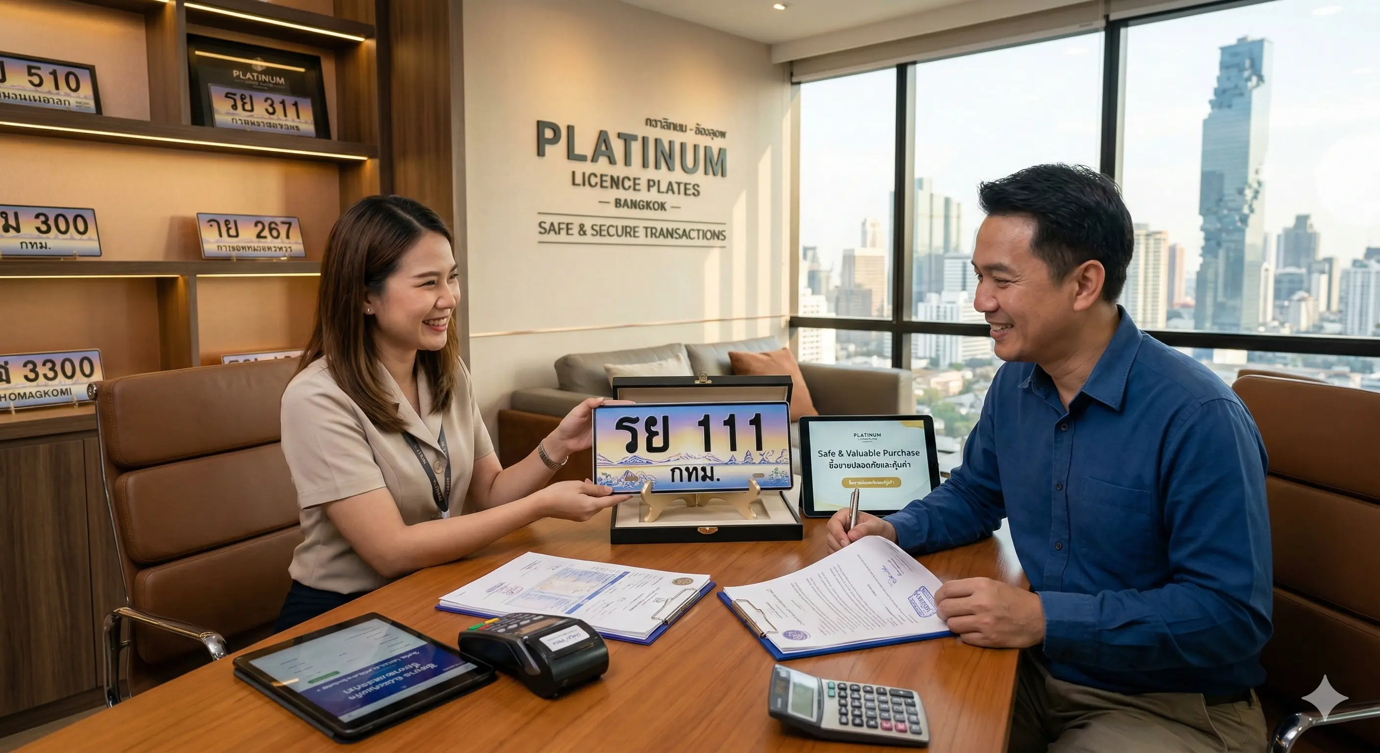 คู่มือการจองทะเบียนรถออนไลน์: ขายป้ายทะเบียนรถยนต์อย่างปลอดภัยและคุ้มค่า